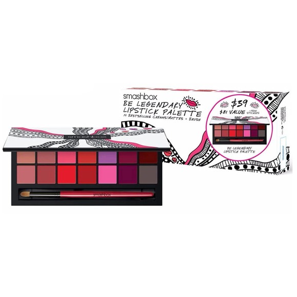 Smashbox Other - Smashbox Be Legendary Lipstick Palette 14 best selling creams/mattes